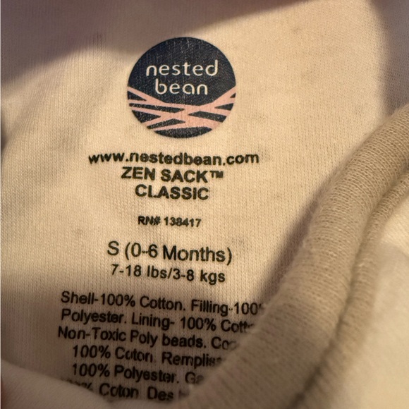 Nested Bean zen sleep sack S (0-6m) - Picture 2 of 3